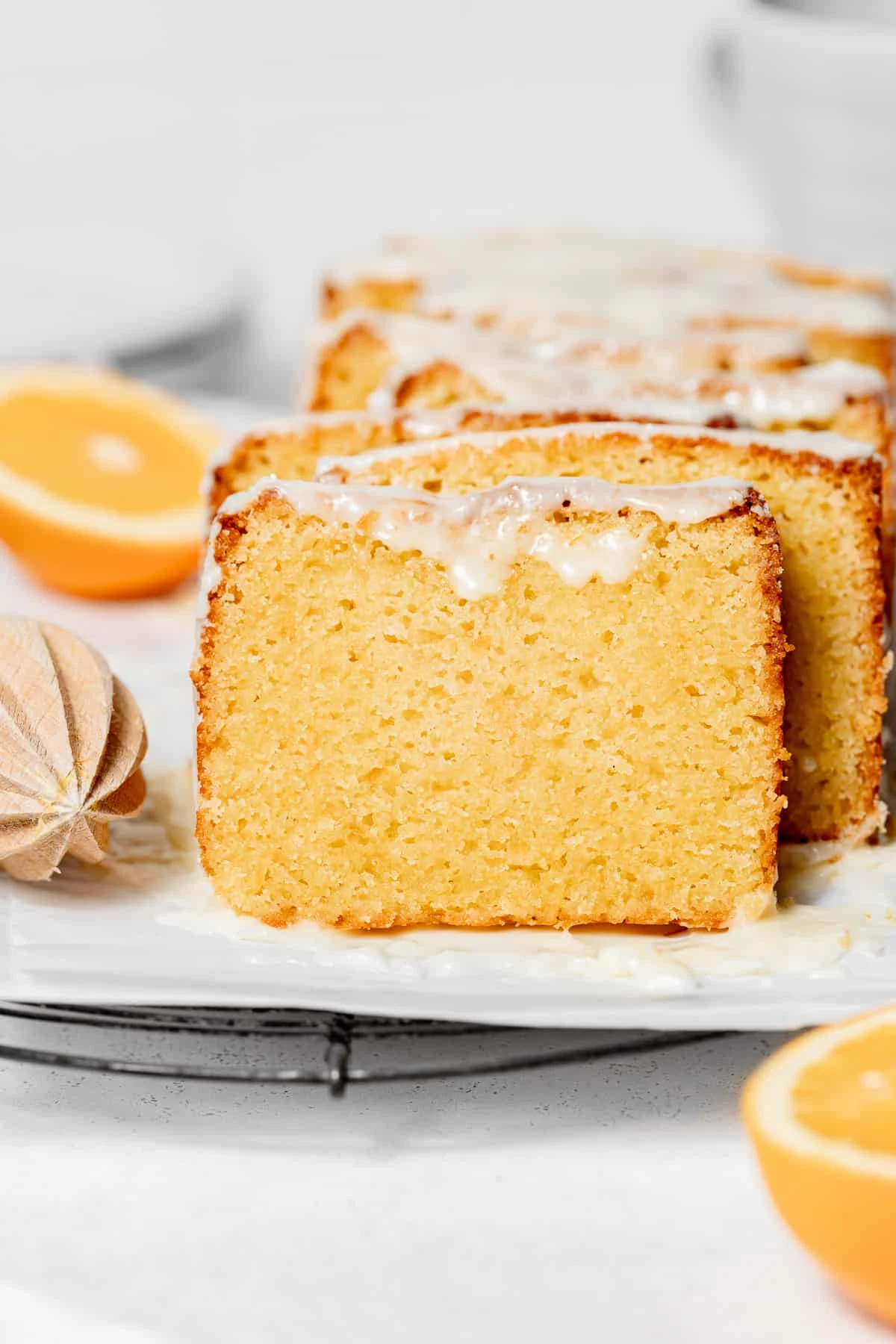 Glazed Orange Pound Cake