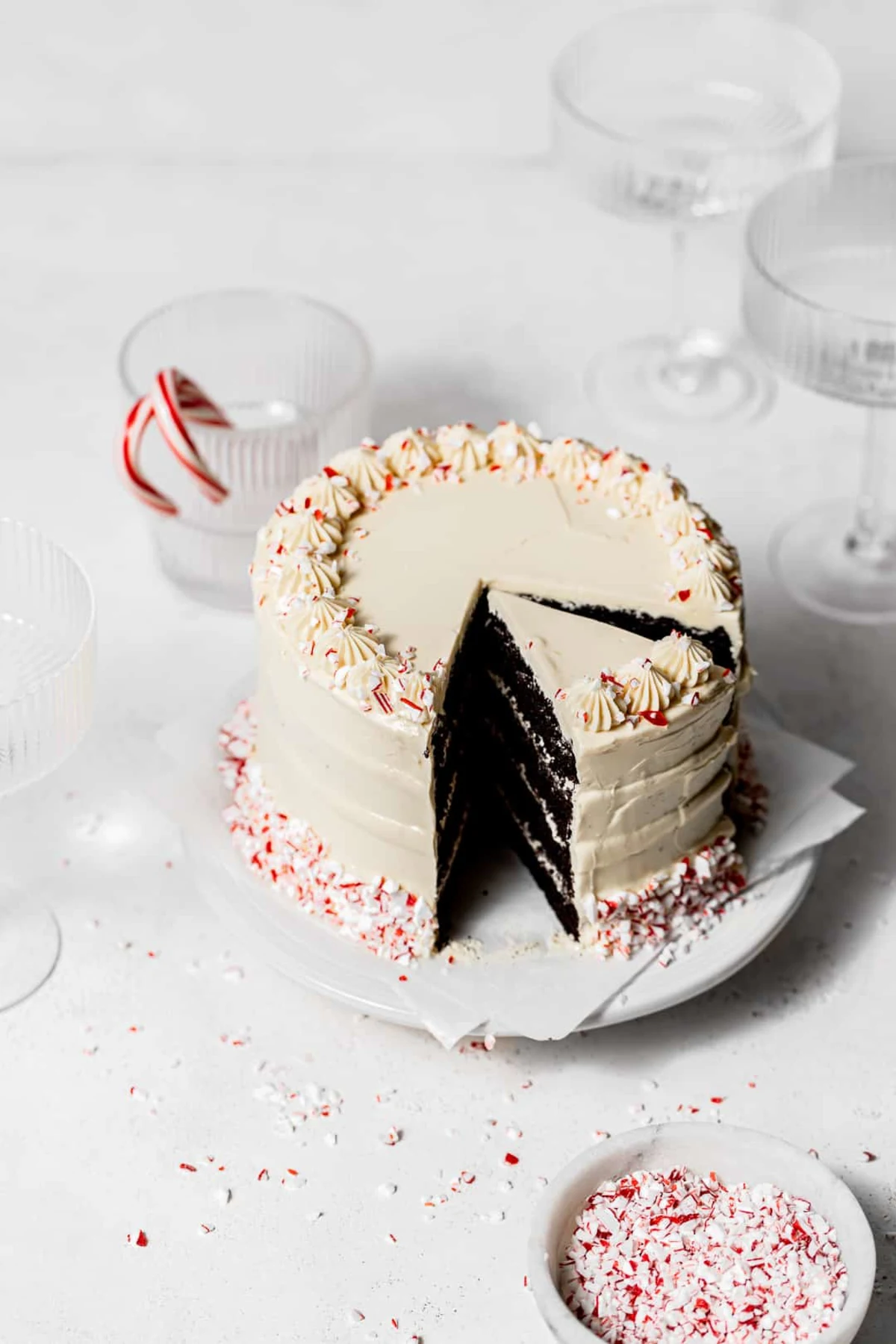 Chocolate Peppermint Cake