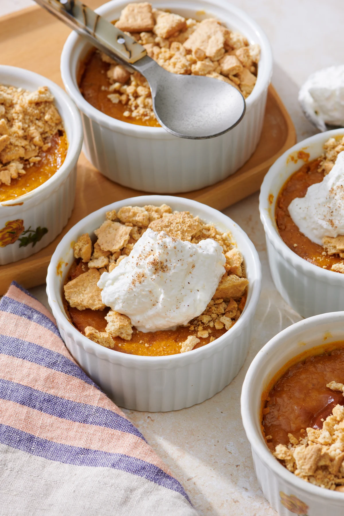 Mini Pumpkin Cheesecakes