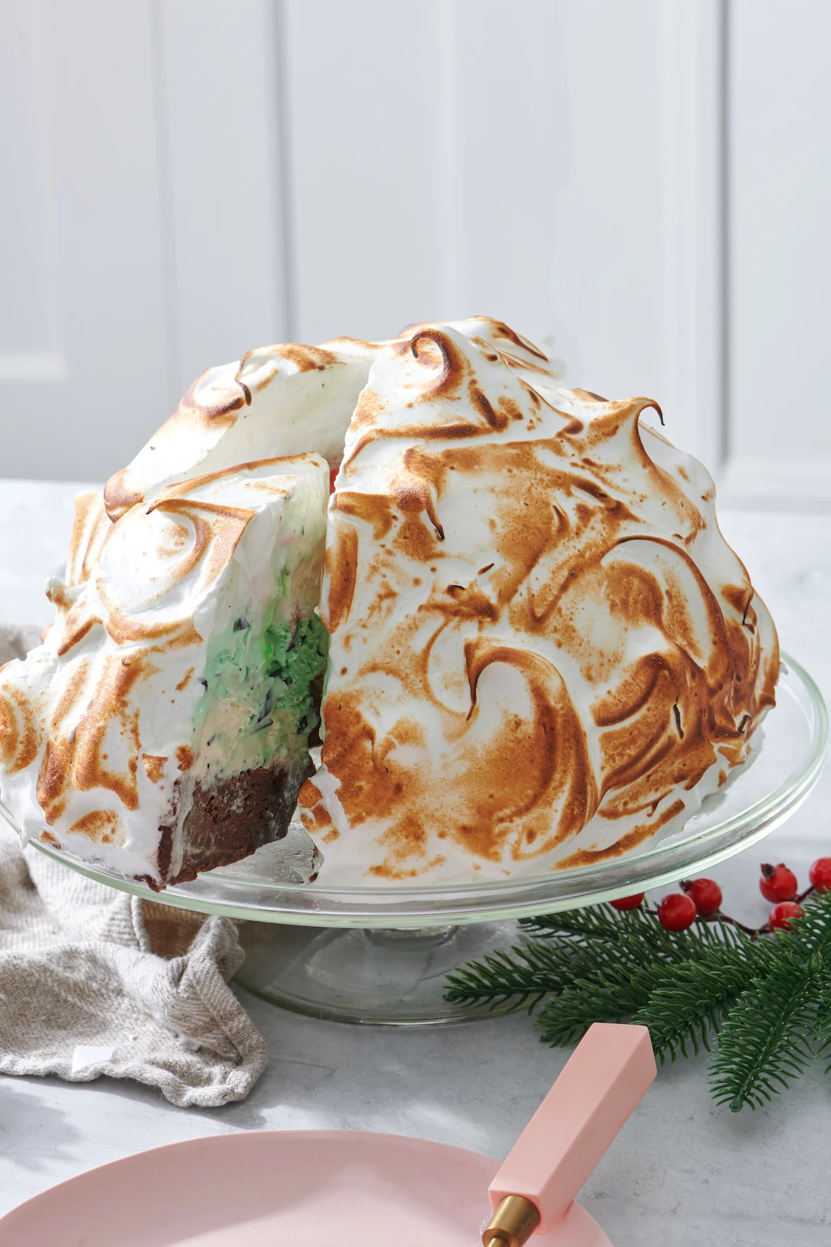 Holiday Baked Alaska