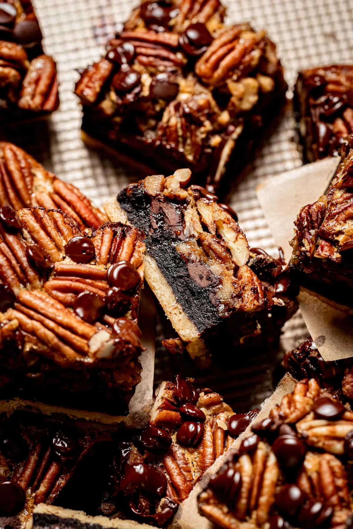 Turtle Pecan Pie Brownies