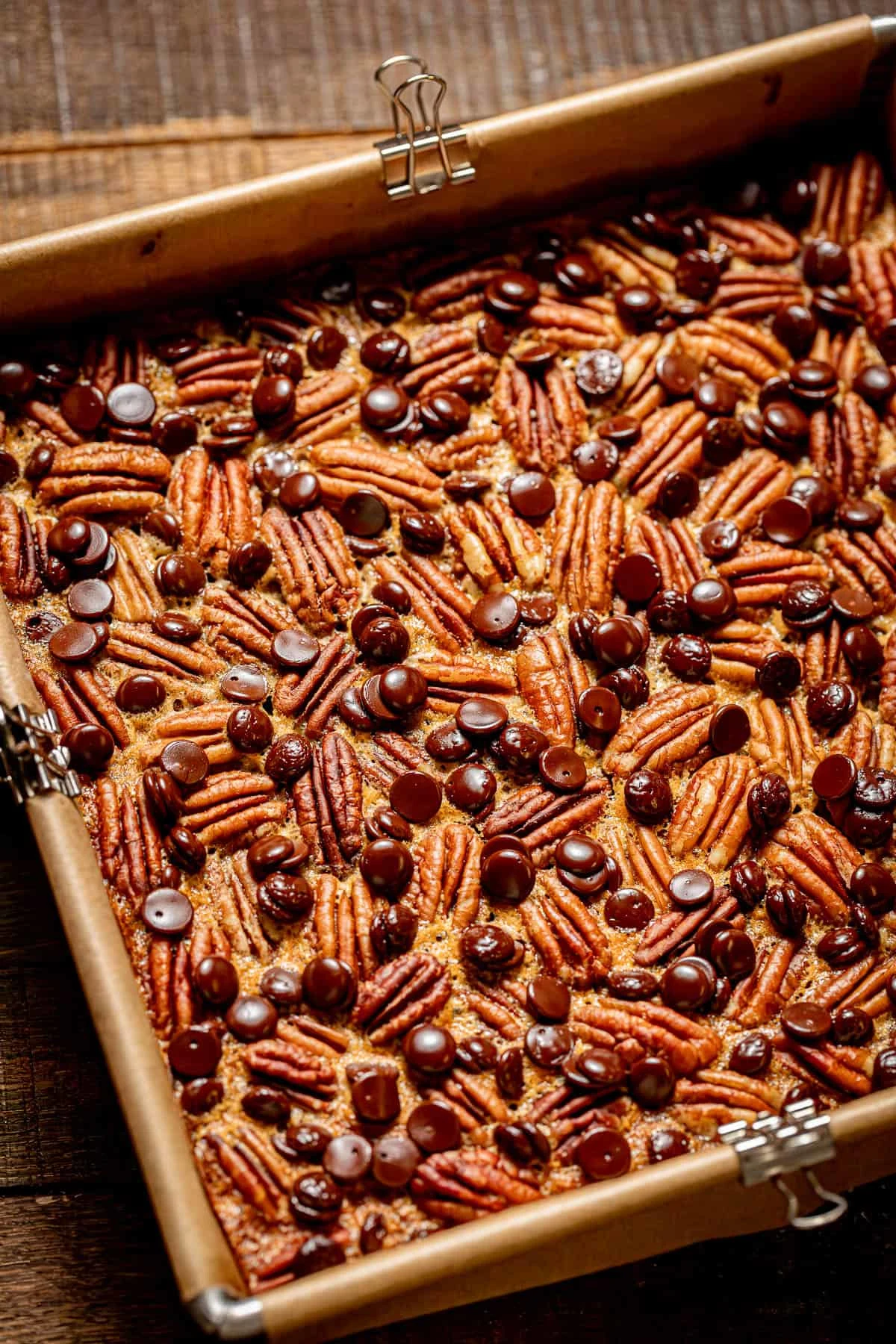 Turtle Pecan Pie Brownies
