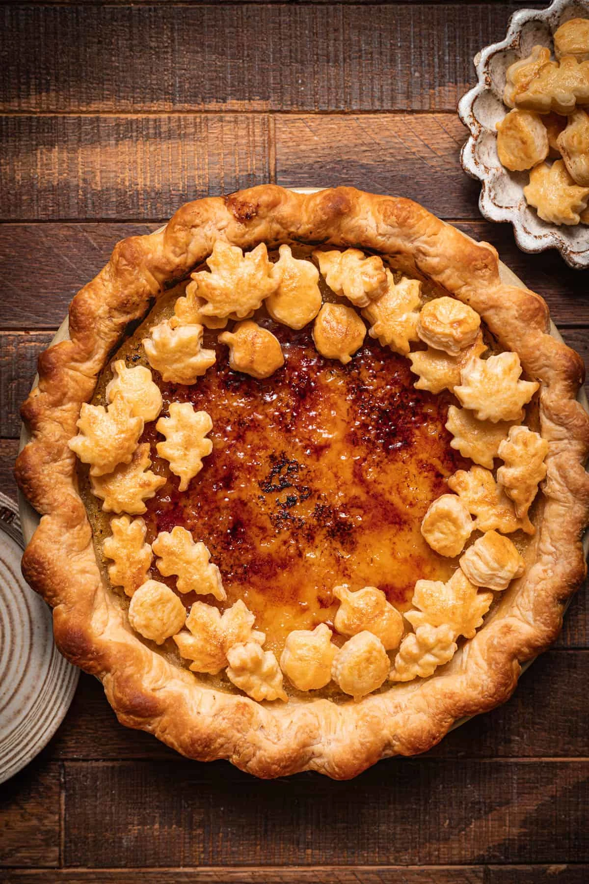 Brûléed Lemon Chess Pie