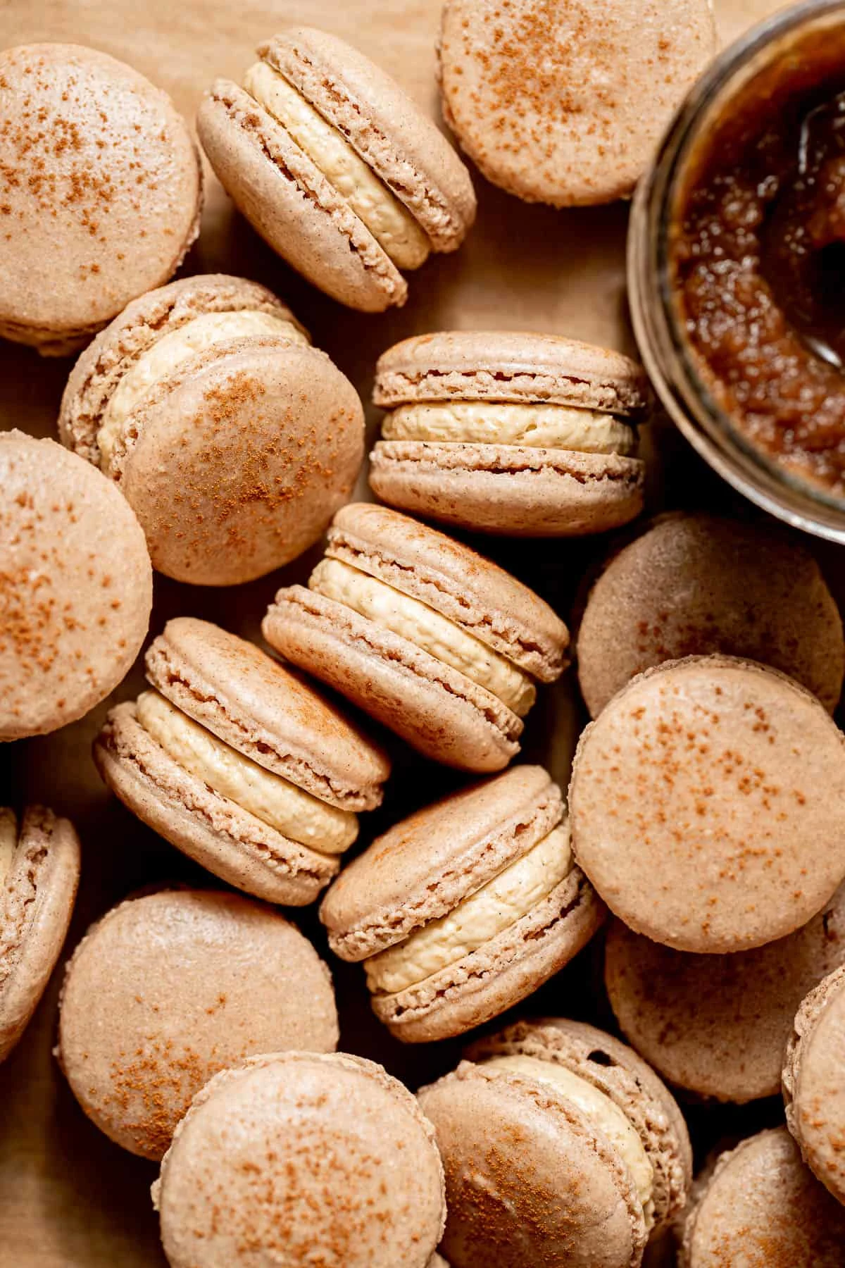 Apple Butter Macarons