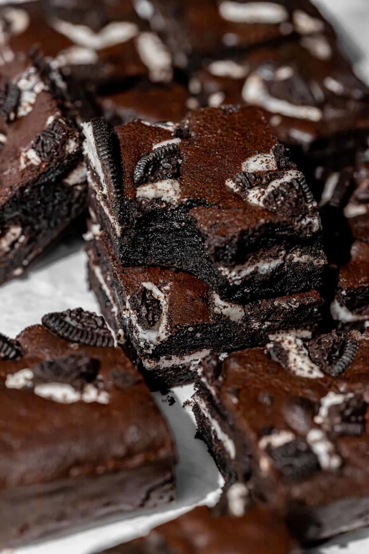 Decadent Oreo Brownies