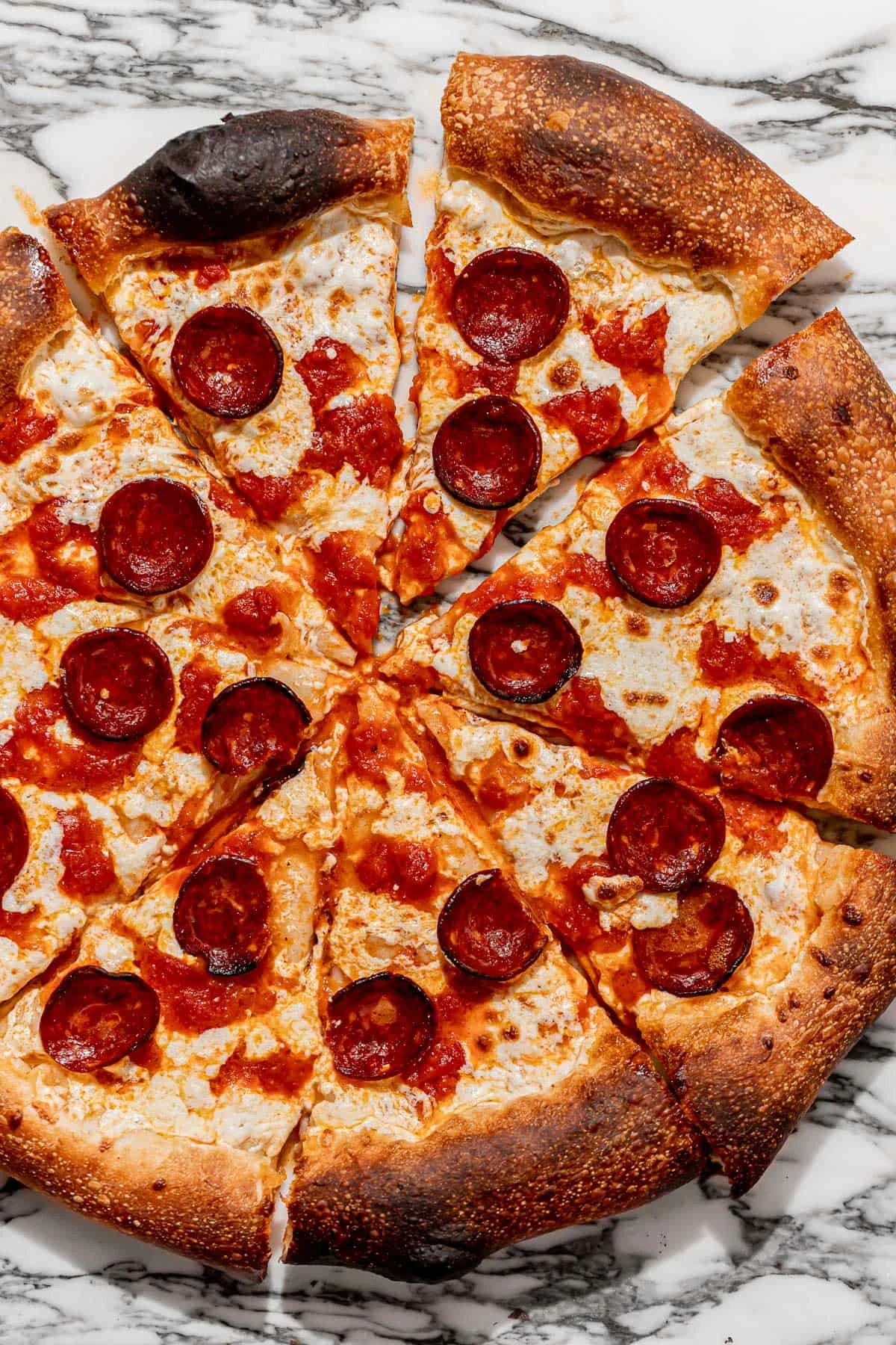 New York Style Pepperoni Pizza