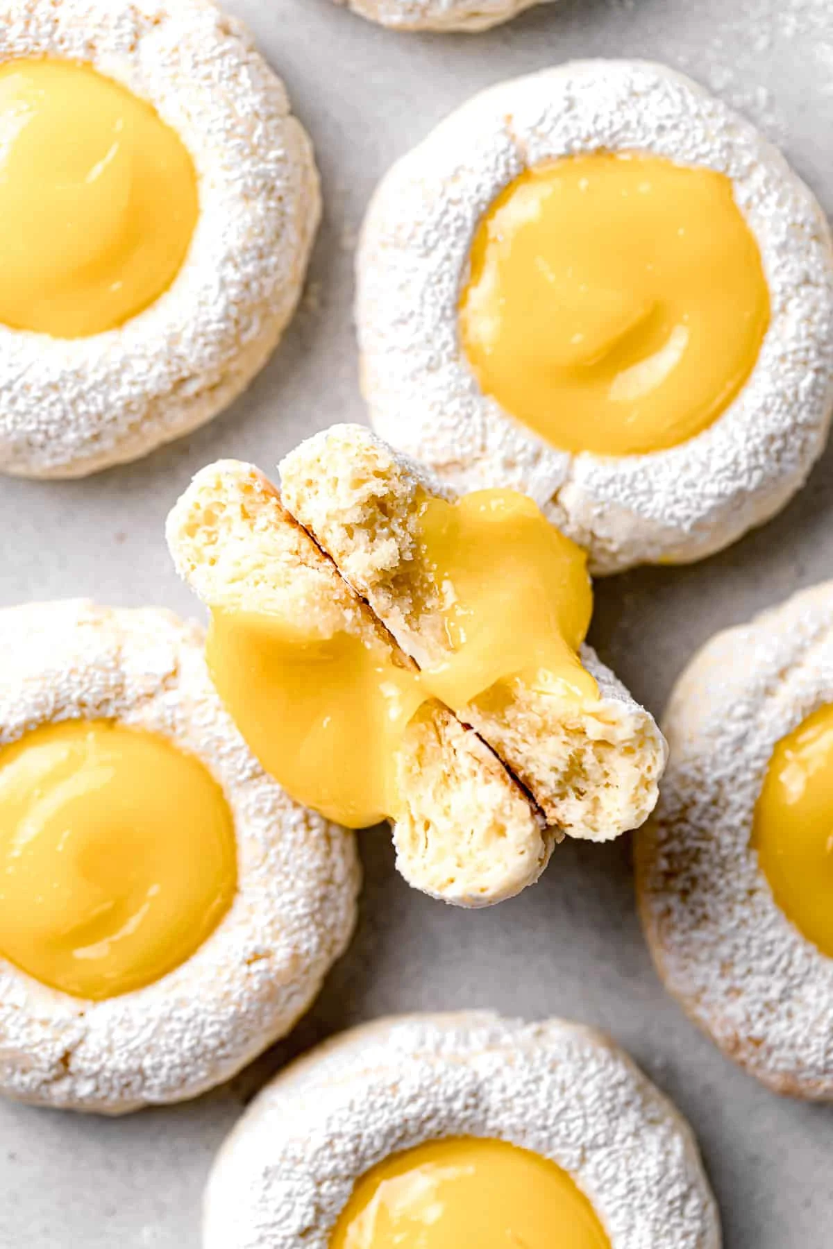 Lemon Curd Cookies