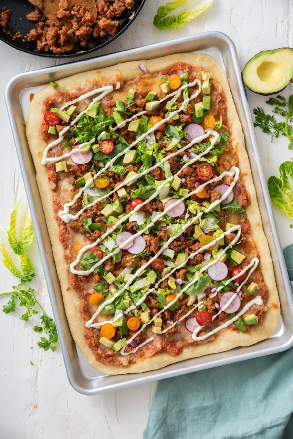 Taco Salad Pizza