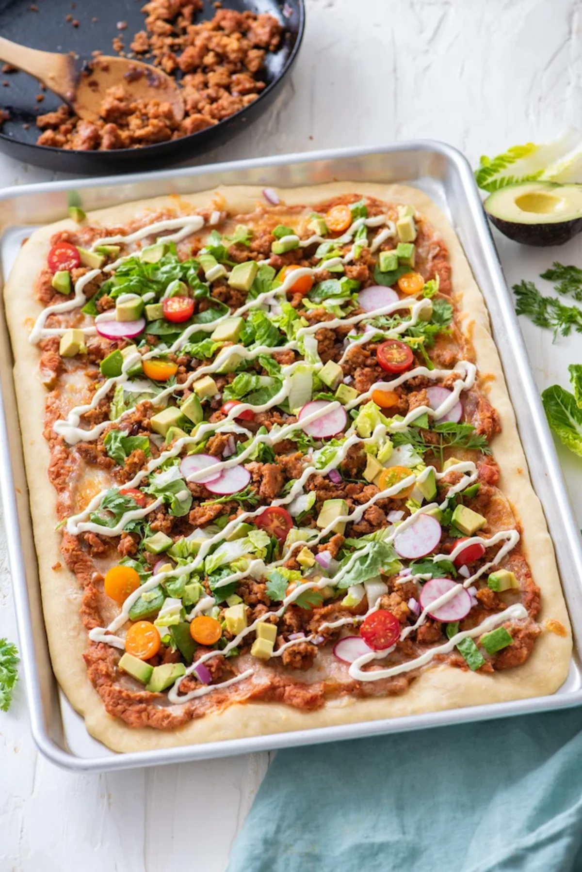 Taco Salad Pizza