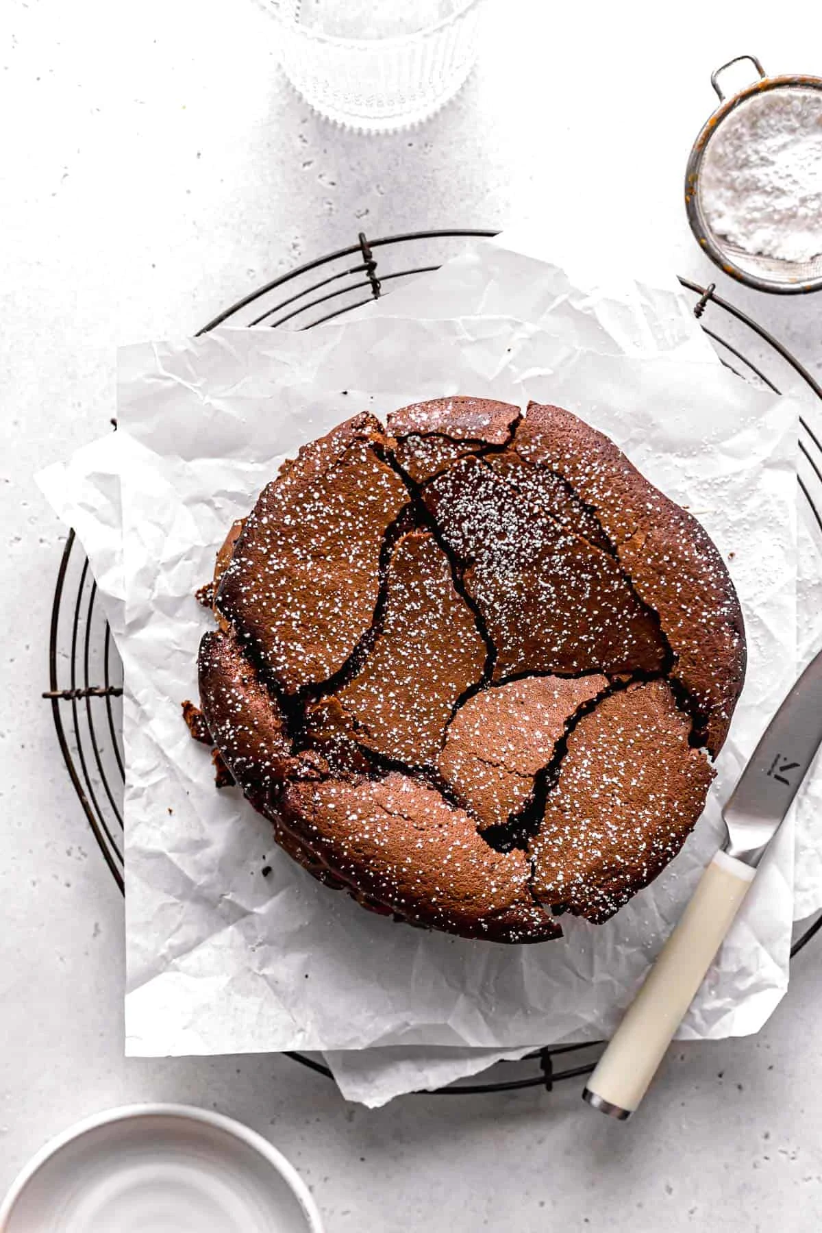 Mini Flourless Chocolate Cake