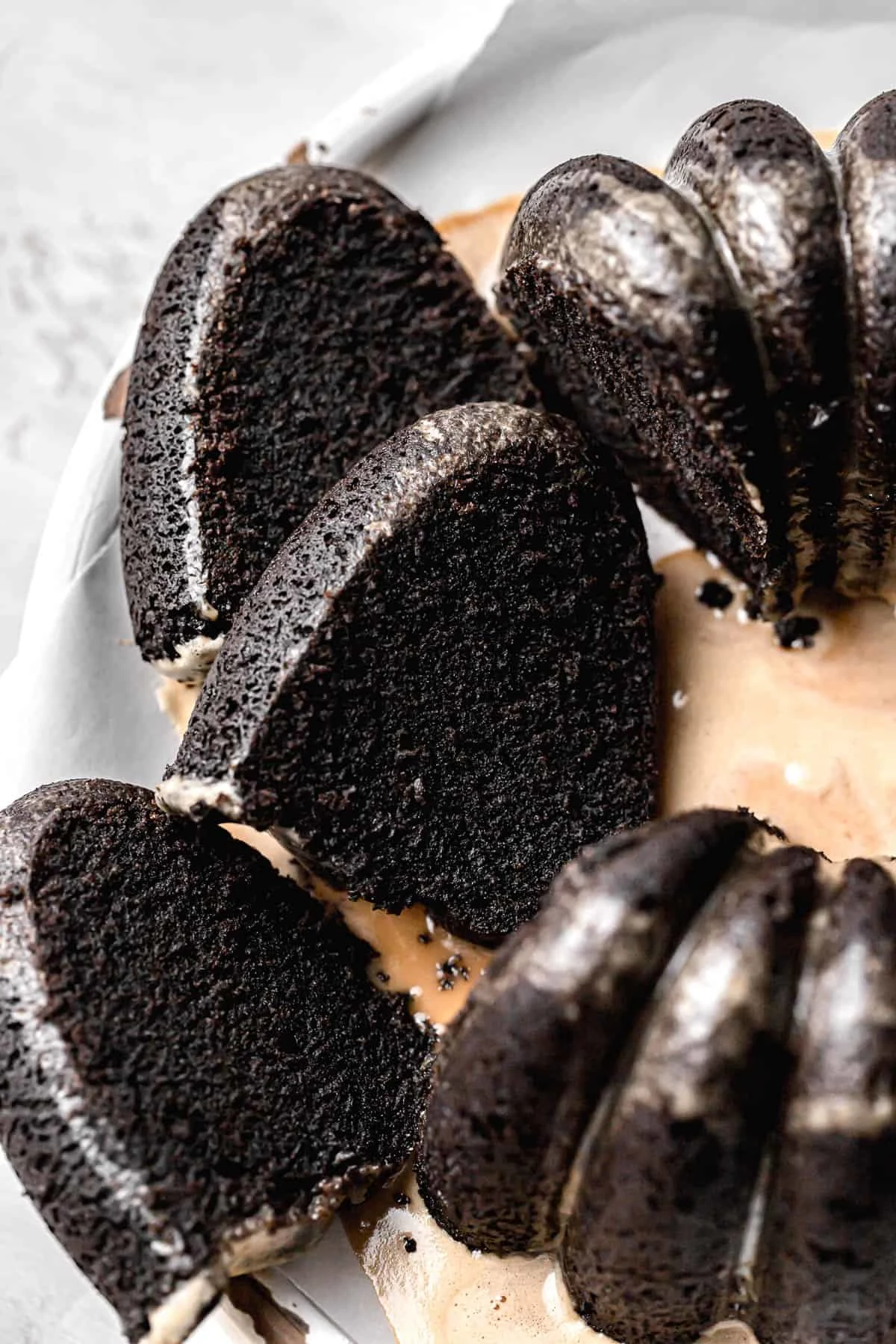 Fudgy Chocolate Espresso Bundt Cake