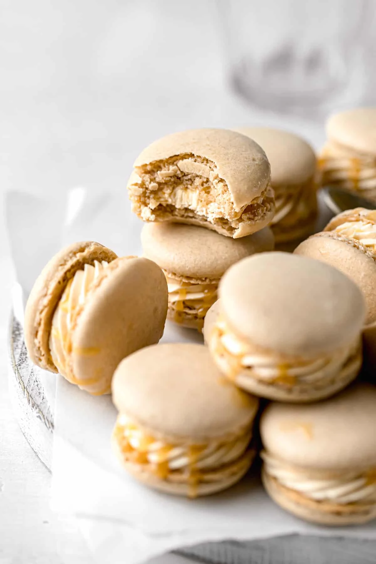 Salted Caramel Macarons