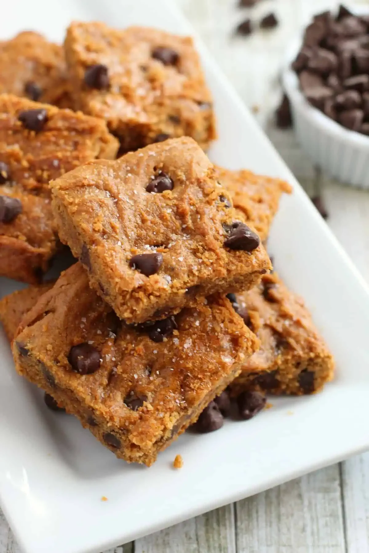 Peanut Butter Blondies