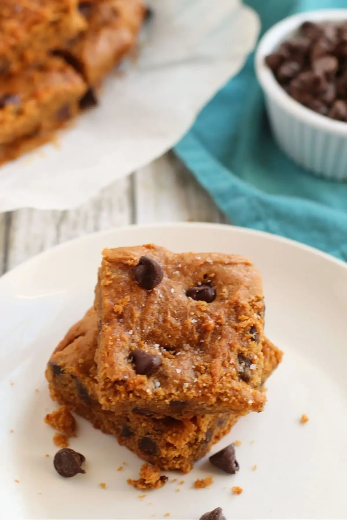 Peanut Butter Blondies