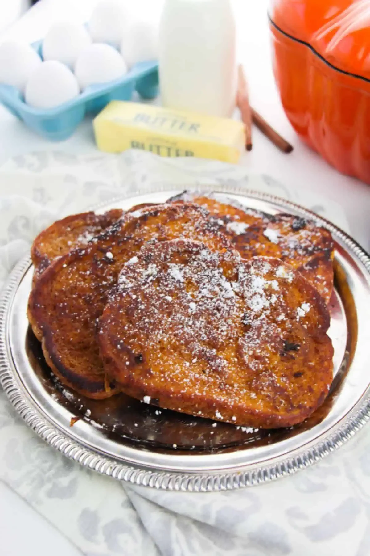 Pumpkin Pie Spice French Toast