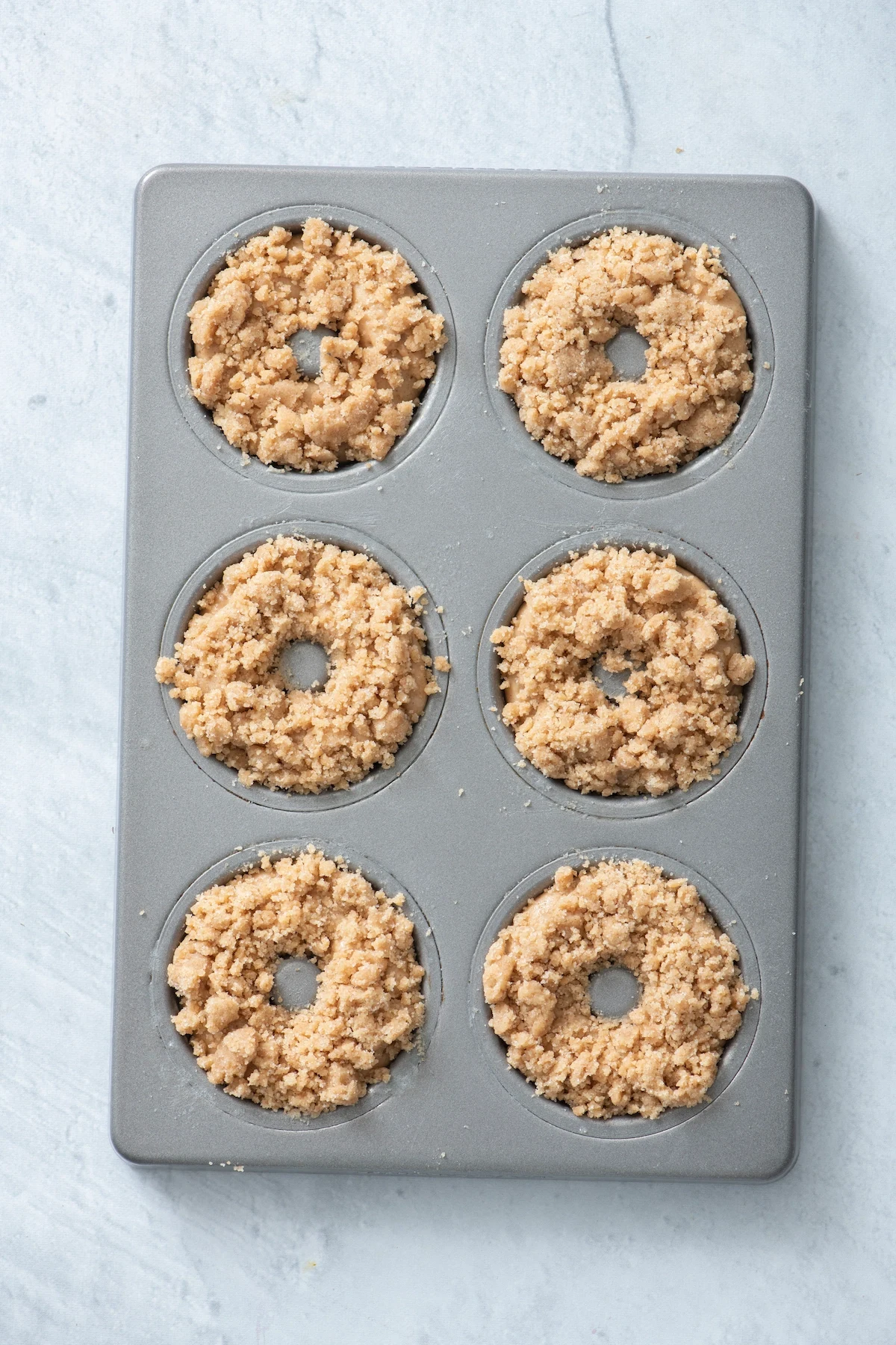 Crumb Cake Donuts