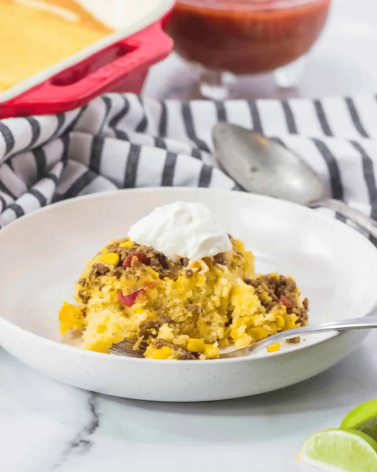 Cowboy Cornbread Casserole