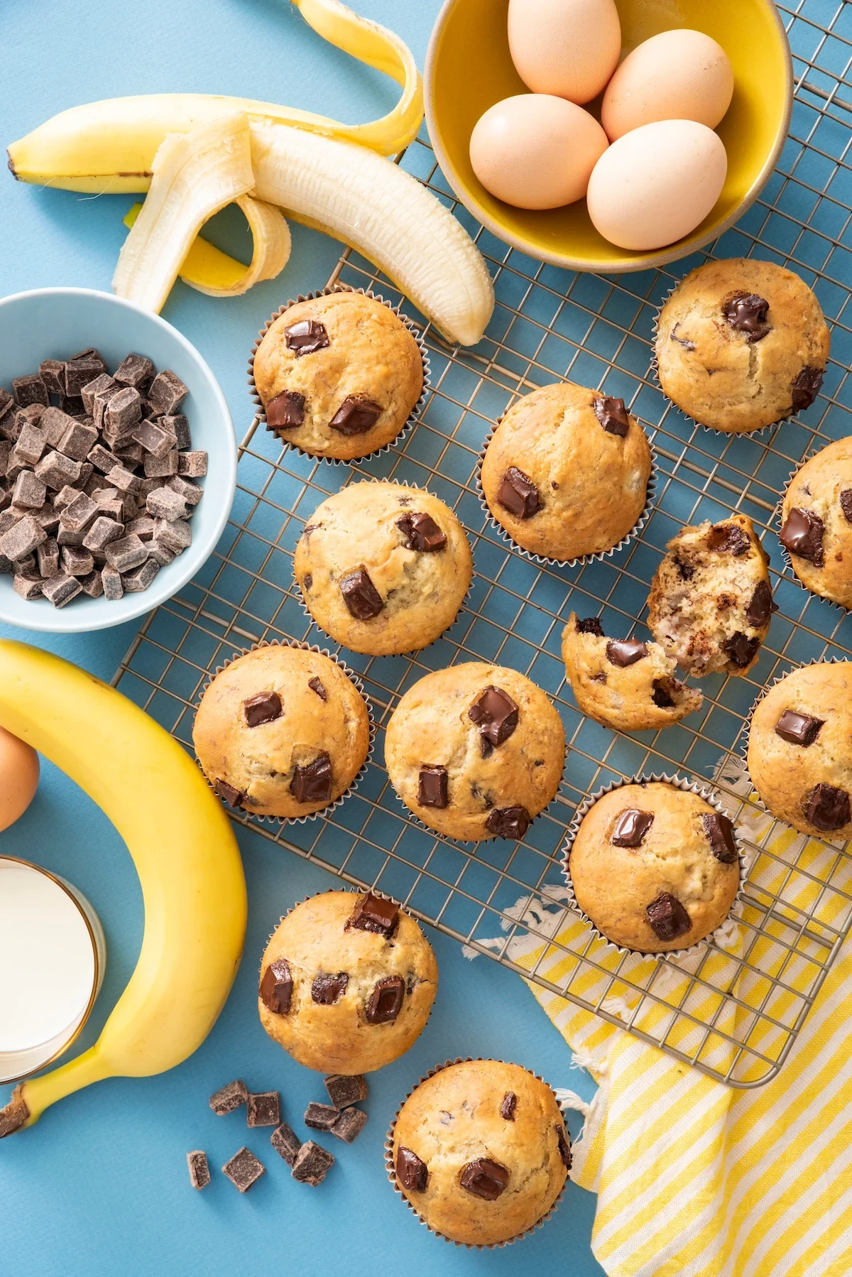 Banana Chocolate Chip Muffins