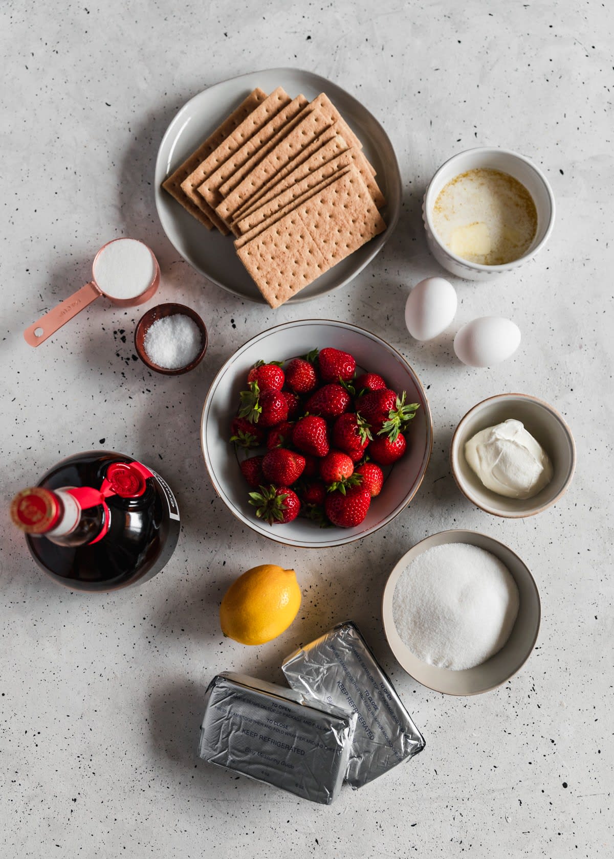 The Best Strawberry Cheesecake Bars