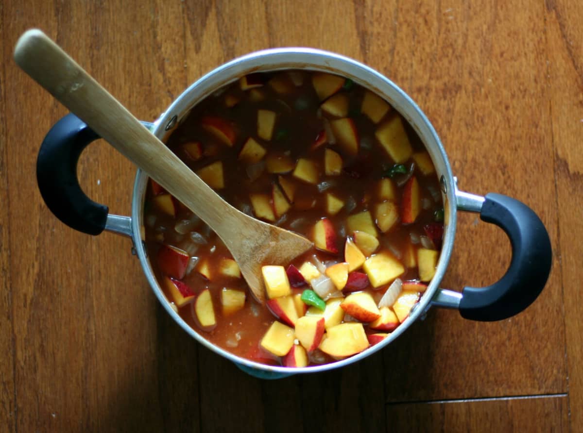 Peach-Bourbon Bbq Sauce