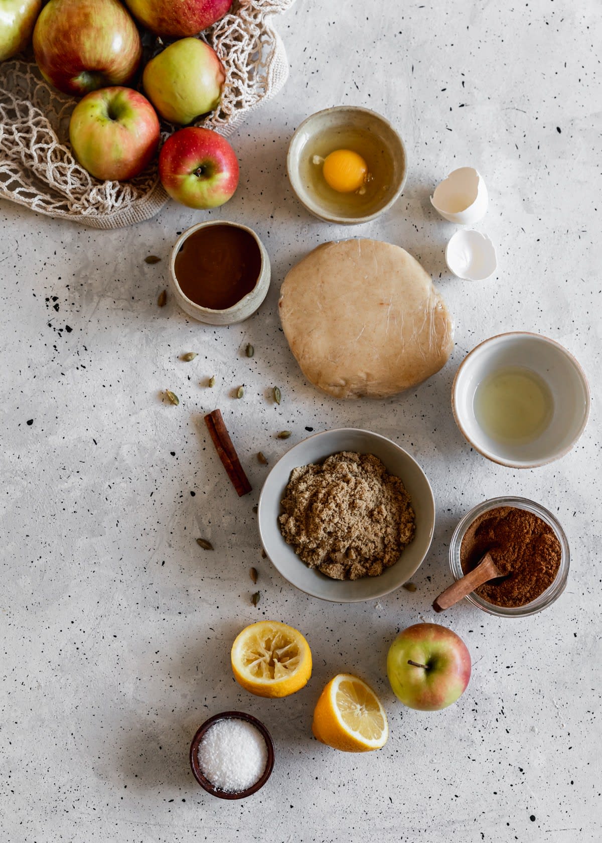 Caramel Apple Pie With Brown Butter Crust