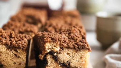 Brown Butter Banana Coffee Cake