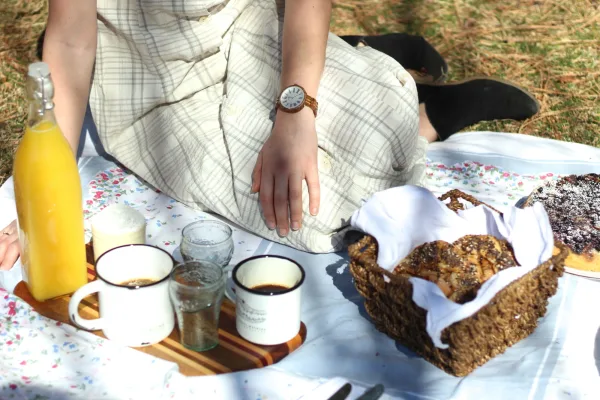 Blueberry-Almond Skillet Cake cover