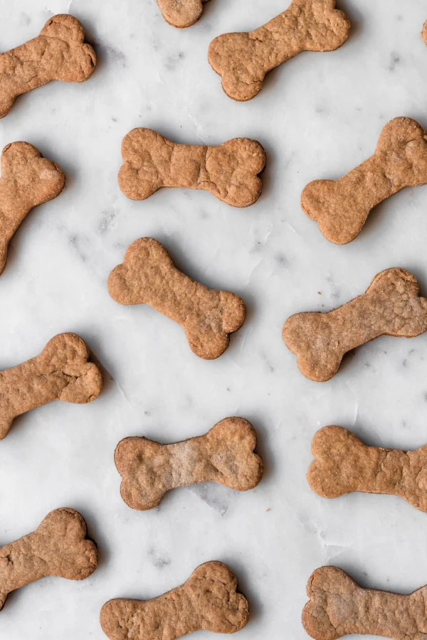 Homemade Peanut Butter Dog Cookies cover