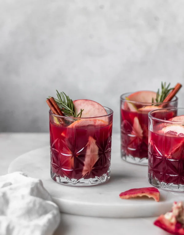 Winter Sangria With Pears & Pomegranate cover