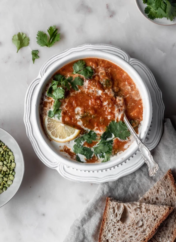 Red Lentil Soup With Harissa cover