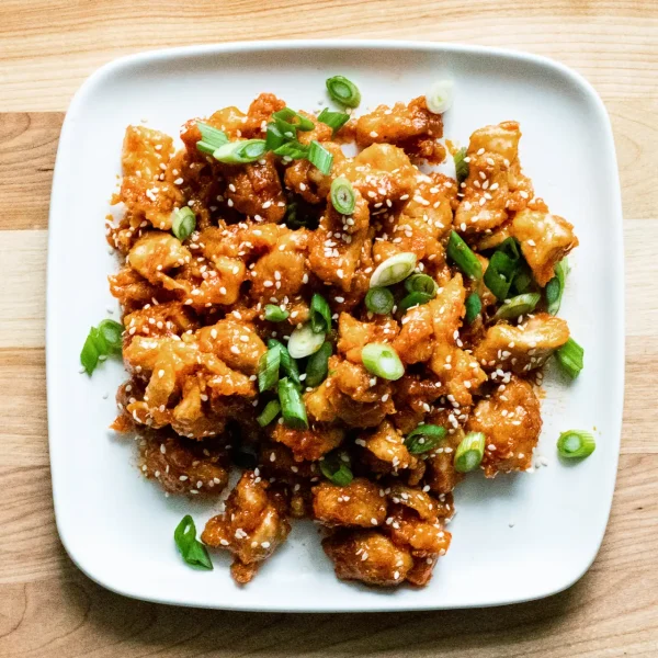 Easy Korean Sticky Chicken cover