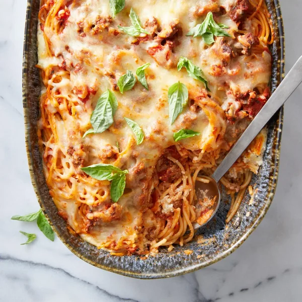 Easy Baked Spaghetti cover