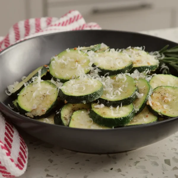 Parmesan Baked Zucchini cover