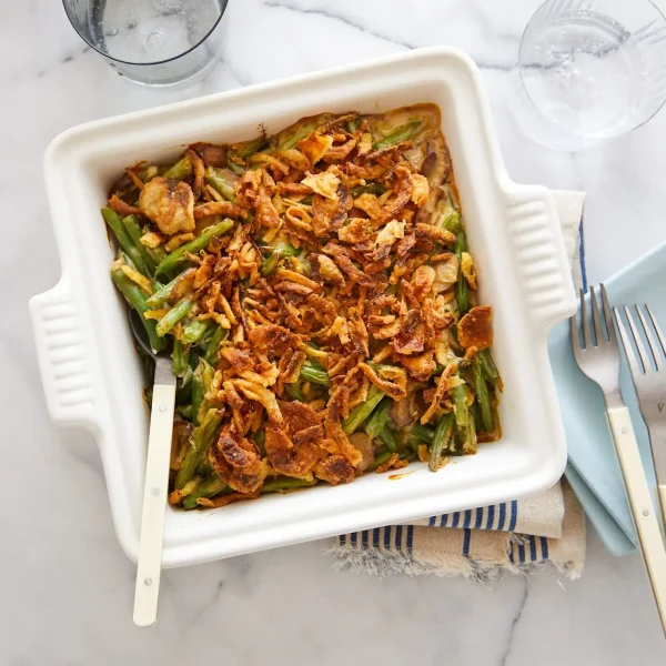 Homemade Green Bean Casserole cover