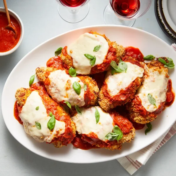 Sheet Pan Chicken Parmesan Dinner cover