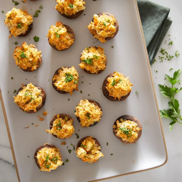 Crab Stuffed Mushrooms cover
