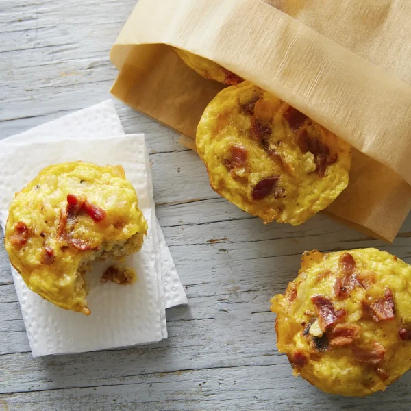 Bacon, Potato, and Egg Casserole Bites cover