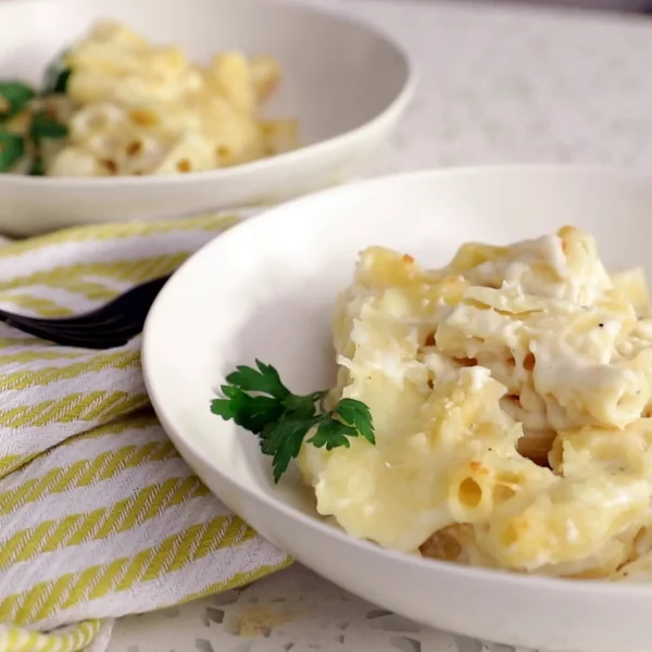 Baked Ziti Alfredo cover