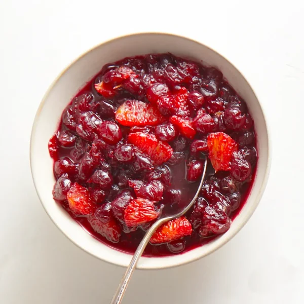 Homemade Citrus Cranberry Sauce cover