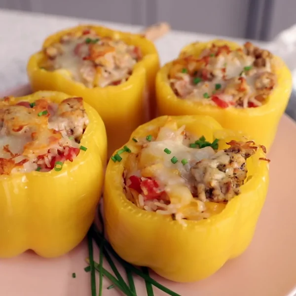 Turkey Stuffed Peppers cover