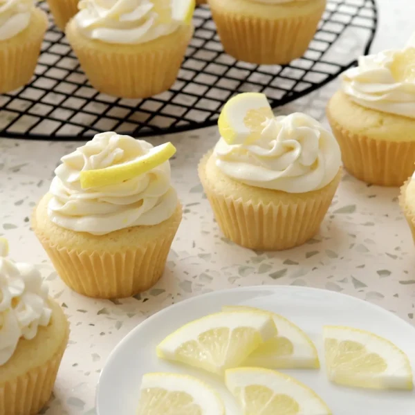 Lemon Cupcakes with Lemon Buttercream cover