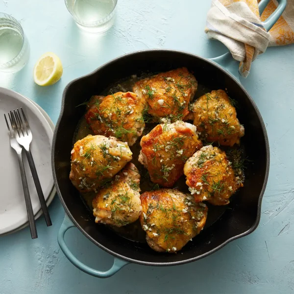 Baked Greek Chicken with Fresh Lemon and Dill cover