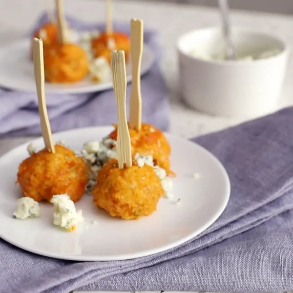 Buffalo Chicken Meatballs cover