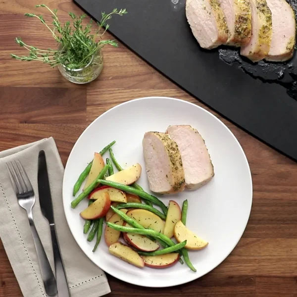 One-Pan Maple-Dijon Apple Pork Loin cover