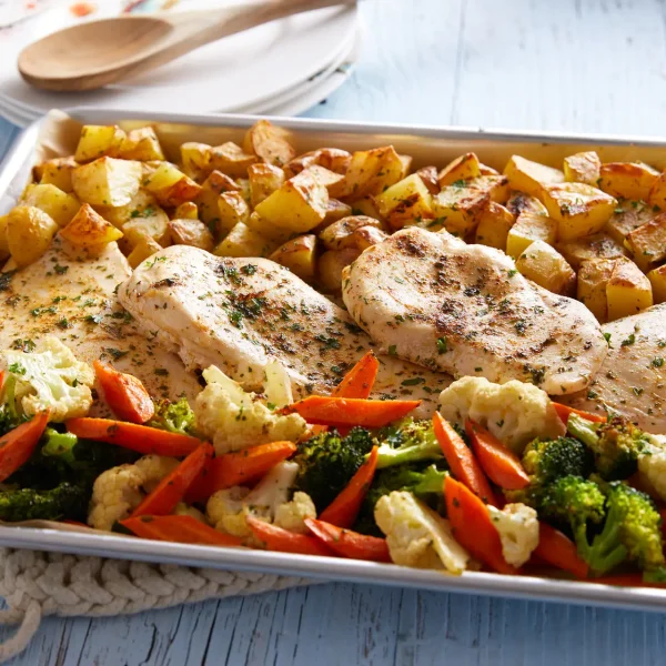 Easy Sheet Pan Chicken and Veggies cover
