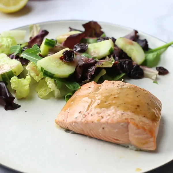 Quick Maple-Glazed Baked Salmon cover