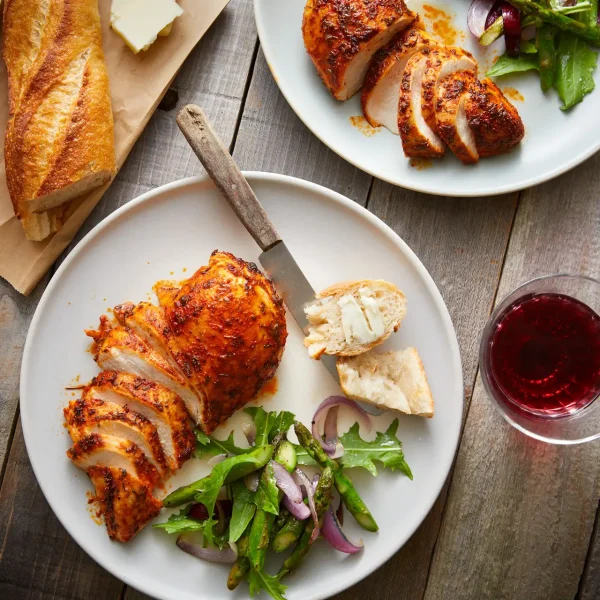 Juicy Oven-Baked Cajun Chicken Breasts cover