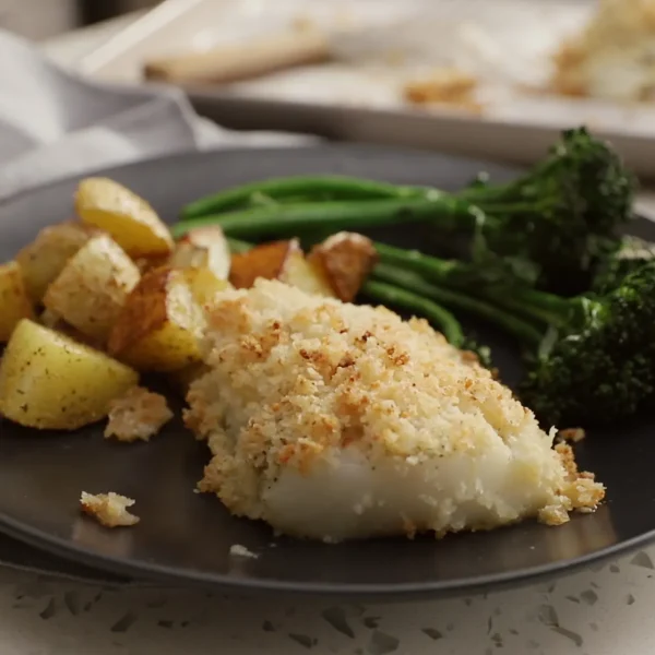 Baked Cod with Crunchy Panko Crust cover