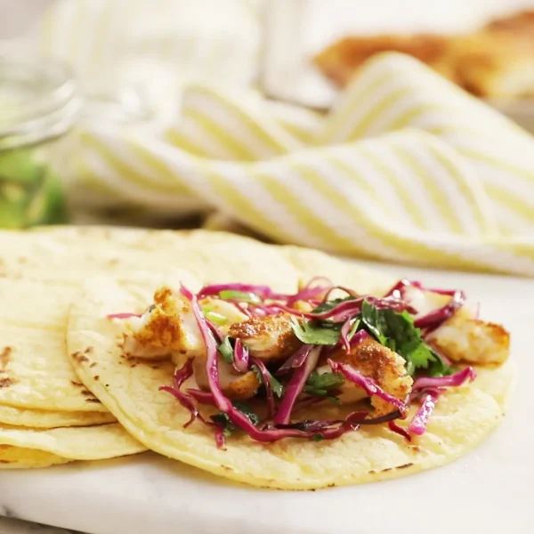 Sheet-Pan Fish Tacos cover