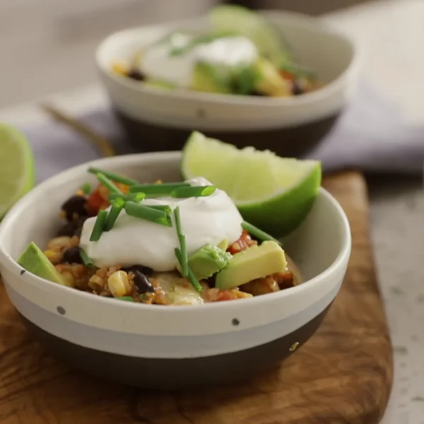 Quinoa Enchilada Casserole cover